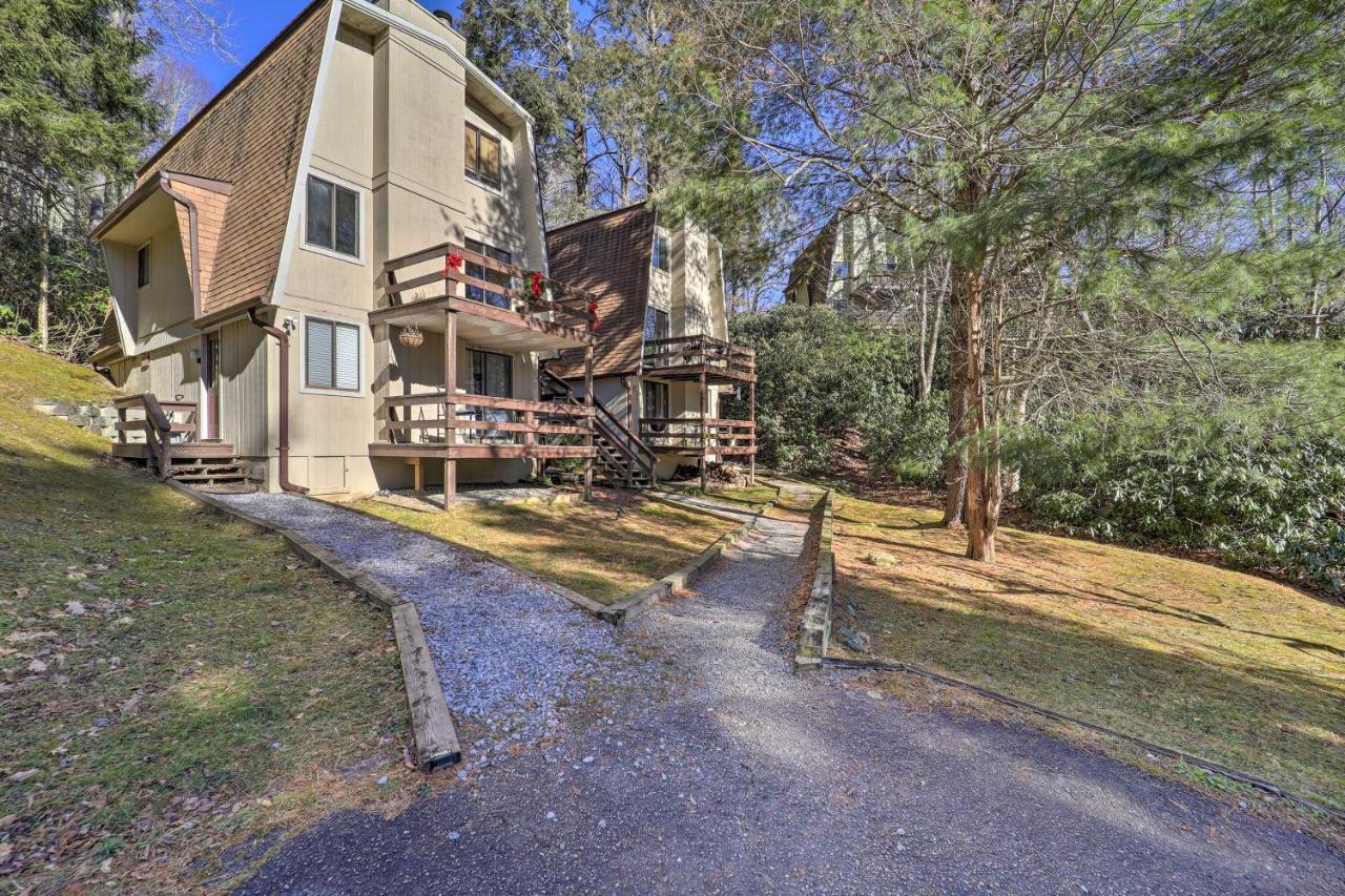 Banner Elk Mountain Retreat With Deck And Fireplace المظهر الخارجي الصورة