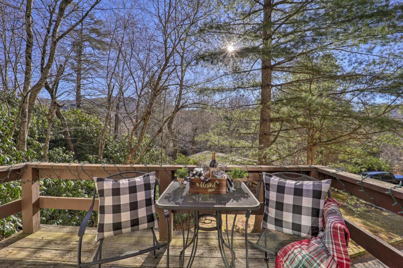 Banner Elk Mountain Retreat With Deck And Fireplace المظهر الخارجي الصورة