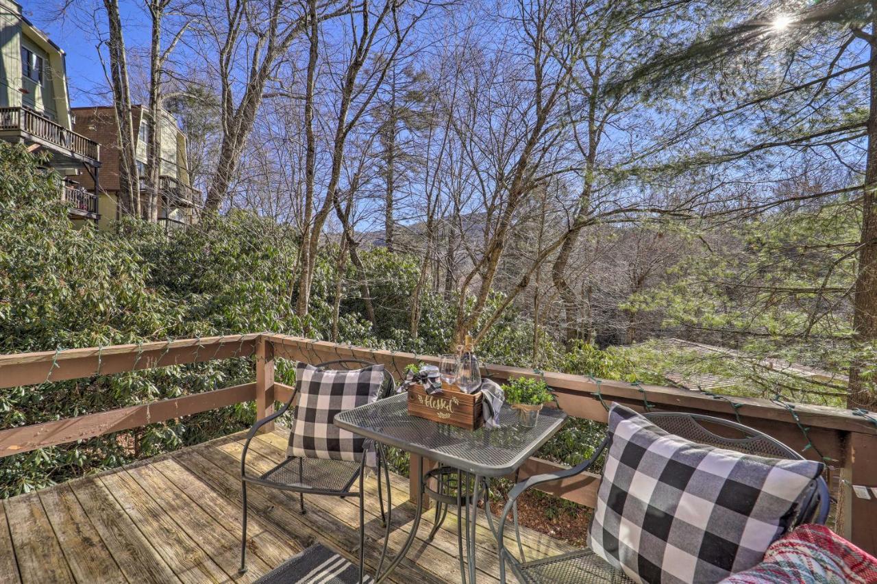 Banner Elk Mountain Retreat With Deck And Fireplace المظهر الخارجي الصورة