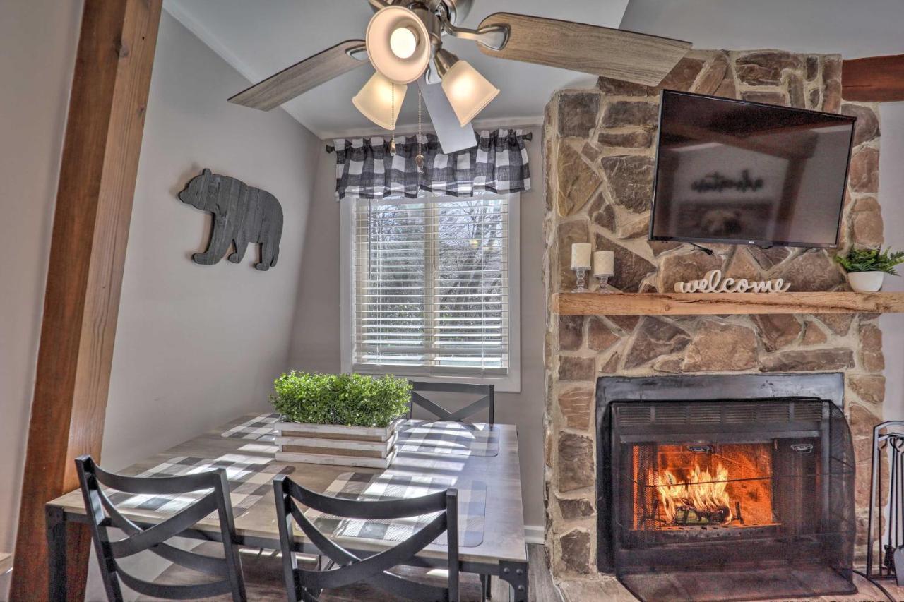 Banner Elk Mountain Retreat With Deck And Fireplace المظهر الخارجي الصورة